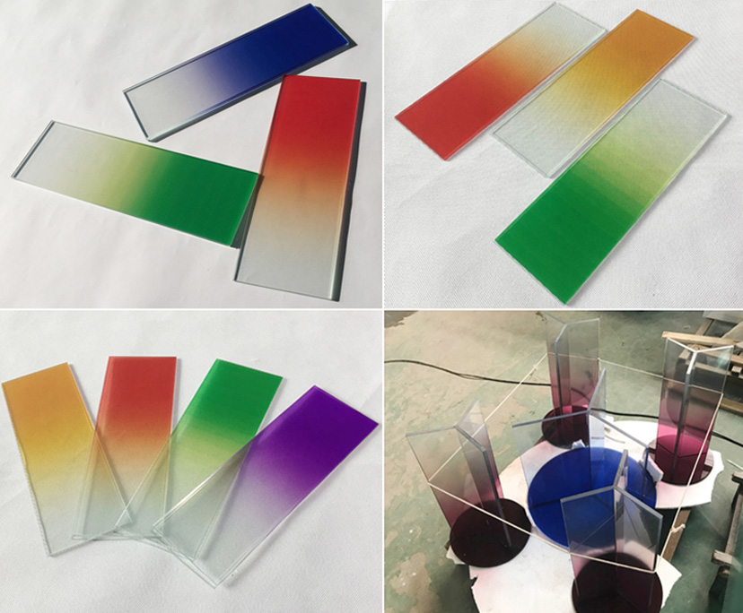 BTG customizable 11.52mm full tempered laminated gradient glass