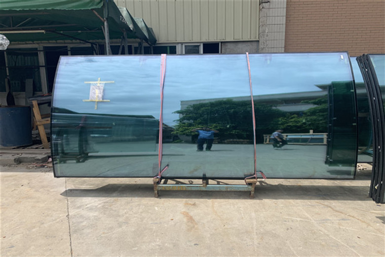 BTG glass 8 16A 8mm clear reflective tempered curved insulated glass China manufacturer