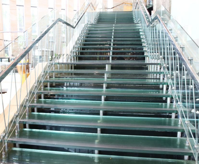 BTG factory tempered stairs steps glass