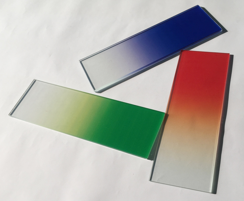 BTG customizable 11.52mm full tempered laminated gradient glass